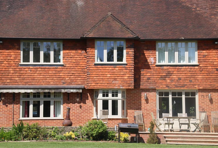 Individual Window designs formed one distinctive character