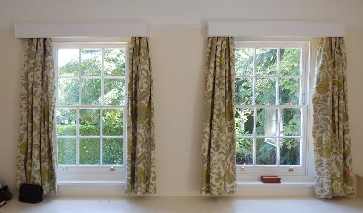 18mm Slimline astragal bars match the authentic look of the original windows