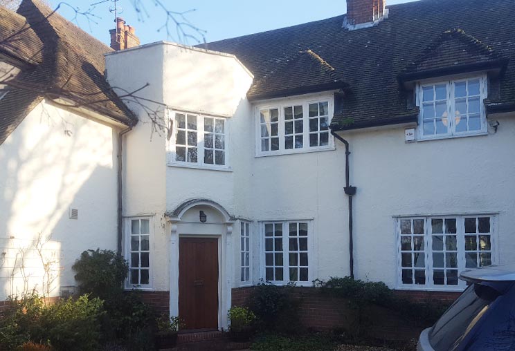 Original 1920's timber windows