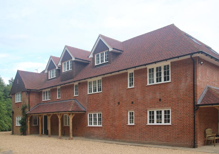 1930's Cottage has been extended and transformed into a grand Country House