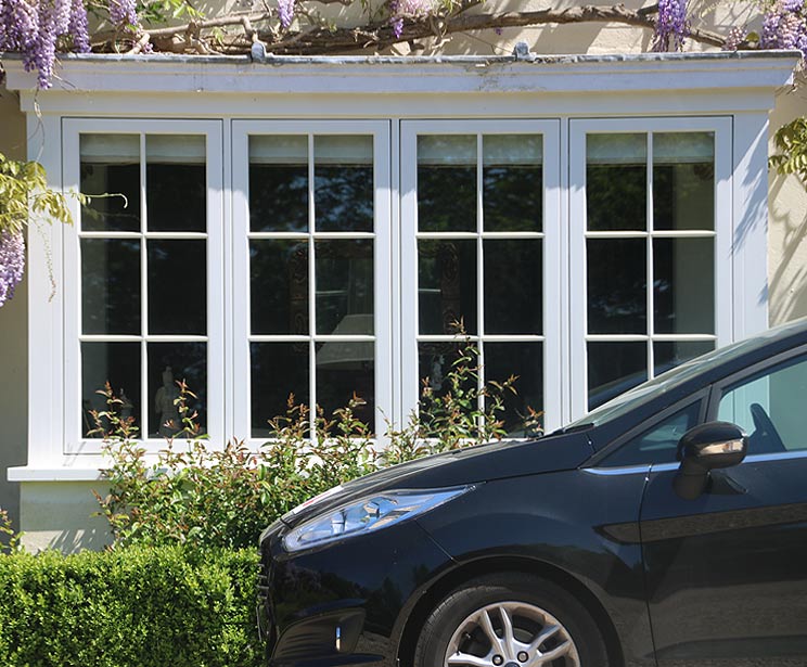 Flush Casement windows are valued for their simplicity and grace