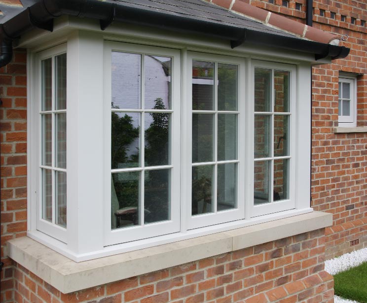 Bay window in Slimline Edwardian casements is a true masterpiece of quality and looks